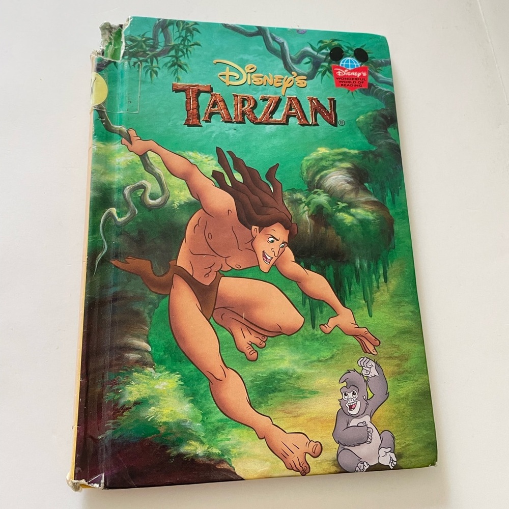 Walt Disney's Tarzan Hardcover Children’s Book, Vintage